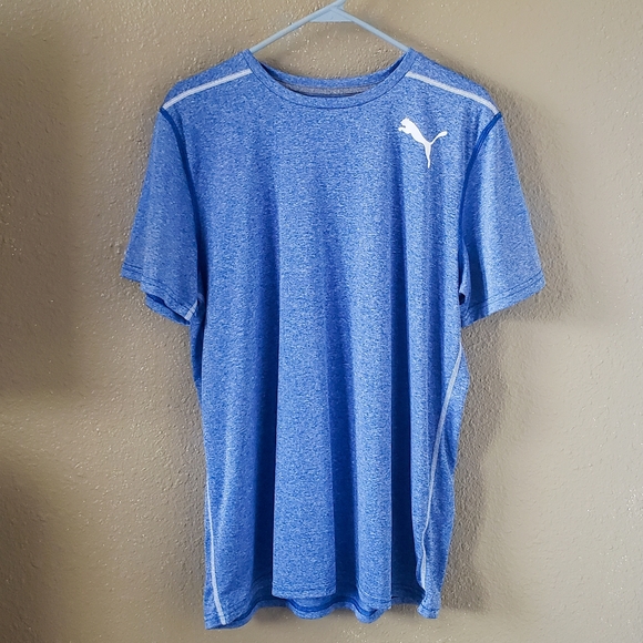 Puma Other - Puma Blue Marl Athletic Tee